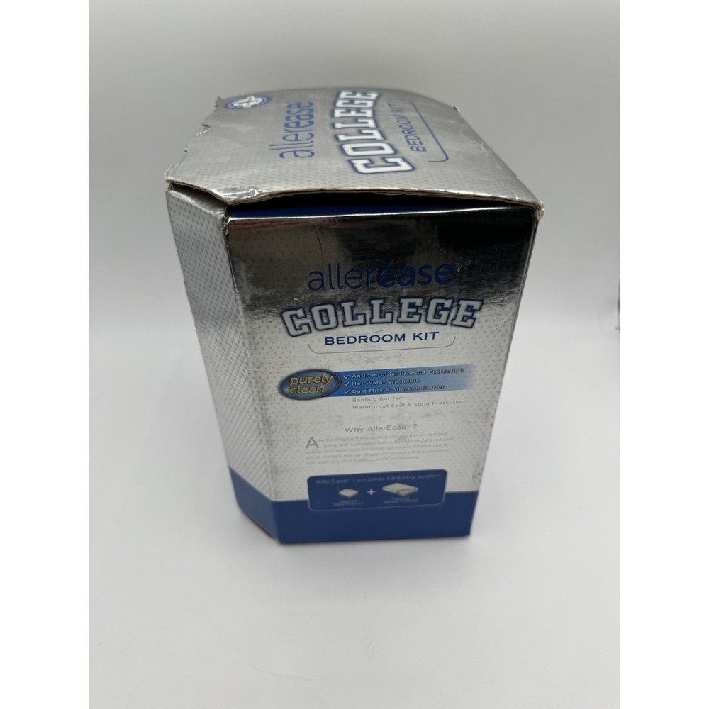 BRAND NEW Allerease College Bedroom Kit (Dorm Rooms) Twin Twin XL 2-Piece Set - Picture 5 of 5